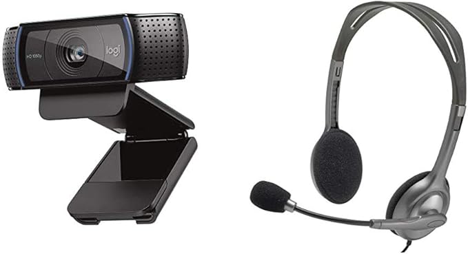 ヘッドセットとWebカメラ